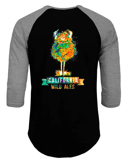 3/4 sleeve California Wild Ales Shirt