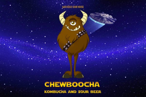 Chewboocha-kombucha sour beer