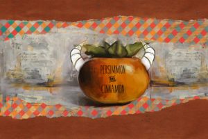 persimmon and cinnamon