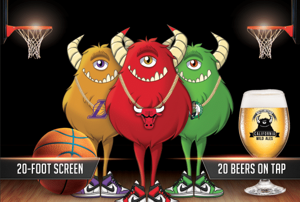 Watch the NBA playoffs at California Wild Ales